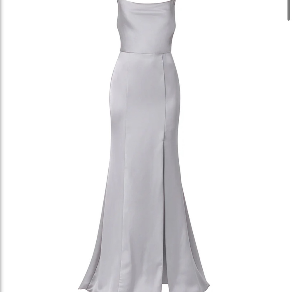 Amsale bridesmaids dress.